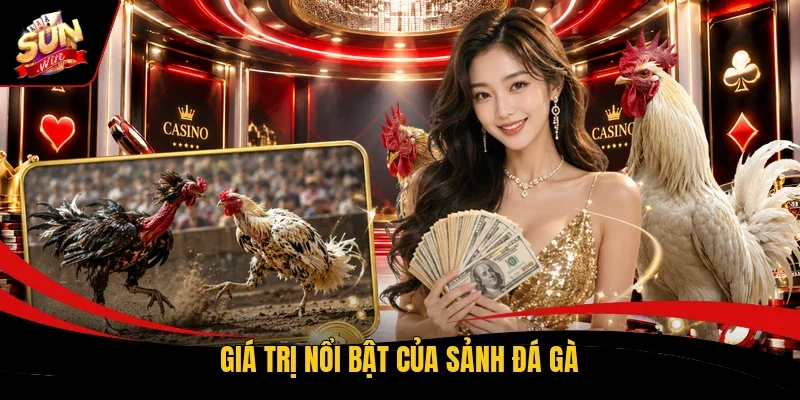 Giá trị nổi bật của sảnh đá gà
